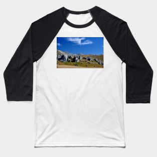 Nouvelle Zélande - paysage Sud de l'ile Baseball T-Shirt